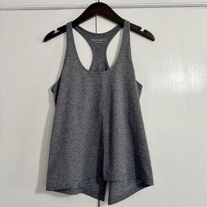 Outdoor Voices Grey Split Back Tank